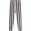 Vertical Striped Black and White