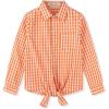 Orange Gingham