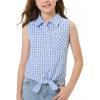 Snap Blue Check Gingham