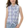Snap Plaid Light Purple