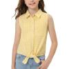 Snap Yellow Check Gingham